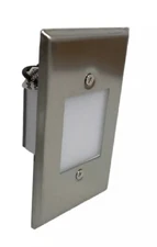 Elco ELST66 Nickel LED Outdoor Step Light ELST66N