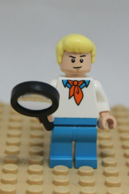 Fred Jones LEGO minifigure [scd008] Scooby Doo 75902 The Mystery Machine