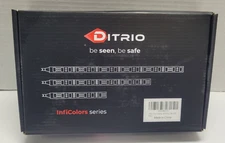 DITRIO M12r  12pcs Underglow RGB LED Strip Light Kit DC 12V 2 Red Blinking Brake