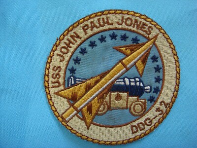  PATCH US NAVY DESTROYER USS JOHN PAUL JONES DDG-32