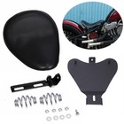 Motorcycle Solo Seat Cushion Pad for Harley Honda Yamaha Chopper Bobber Tracker