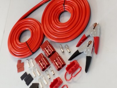 32ft DIY-R Winch Jump Booster Permanent (or Non perm) Quick Connect Trailer 1ga 