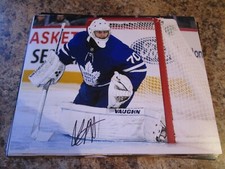 IAN SCOTT SIGNED 8X10 MATTE PHOTO TORONTO MAPLE LEAFS PRINCE ALBERT RAIDERS (K)