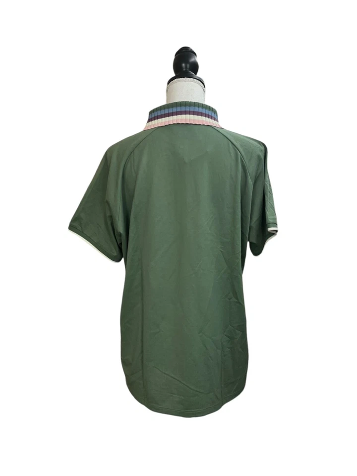 Ralph Lauren RLX Women's Multicolor 1/4 Zip Wicking Polo Shirt XL - Image 3 of 4