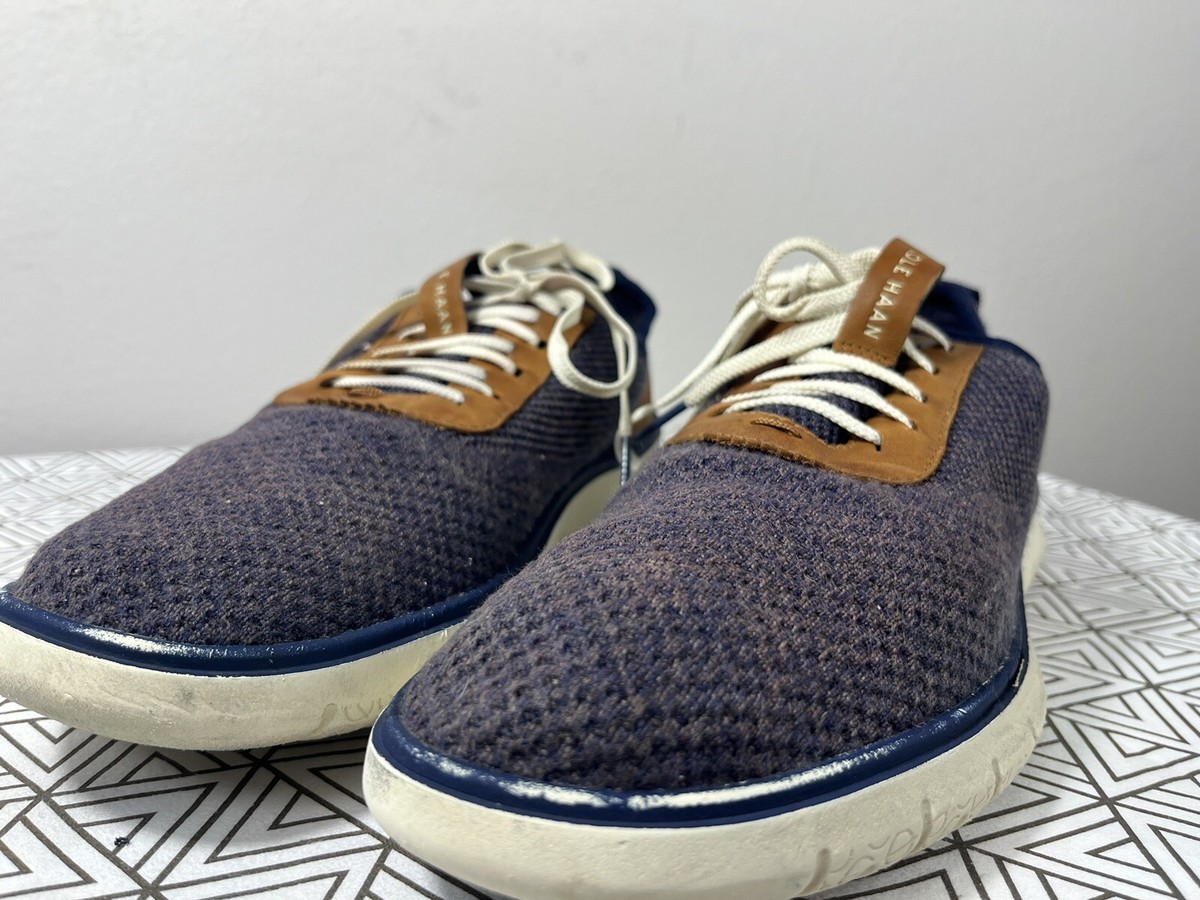 Cole Haan Blue Zerogrand Generation Stitchlite Mens Shoes Sz 