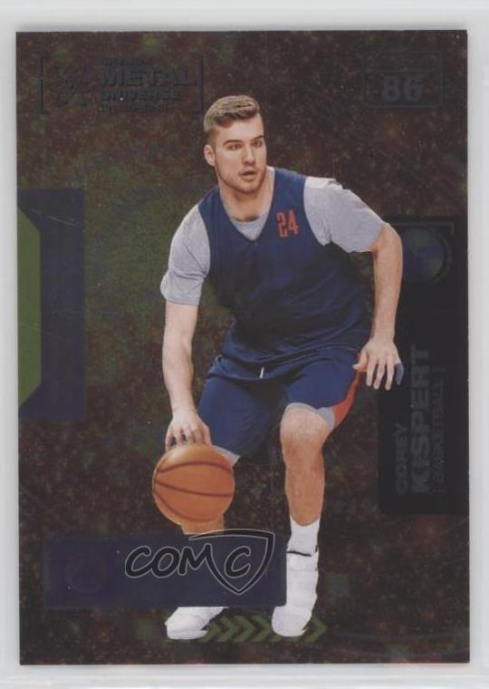 2021 Skybox Metal Universe Champions Corey Kispert #86 Rookie RC