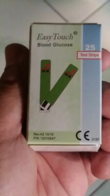 1 Box EasyTouch GCU Test Strips for Blood Glucose