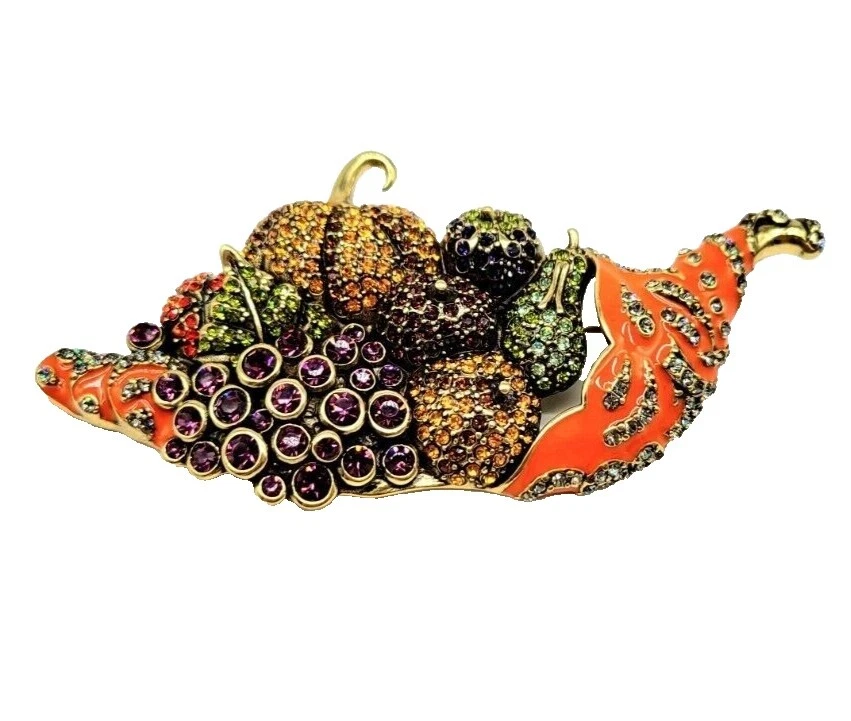 Broches de Moda Bronce Esmalte Heidi Daus & Pins