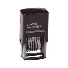 Timbri-numeratori Timbro numeratore automatico piccolo  6 cifre - carattere 4 mm