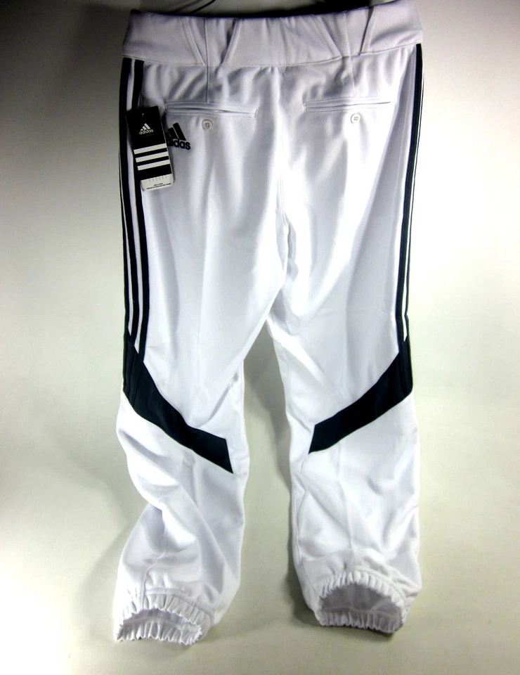 PANTALONES DE BÉISBOL ADIDAS DIAMOND KING TOBILLO HOMBRE BLANCO/PLOMO TALLA M 9561190 IMPORTACIÓN Foto 2 de 4