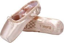 WENDYWU Girls Womens Dance Shoe Pink Ballet Pointe Slippers Ballet Flats Shoes