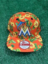 New Era Miami Marlins MLB 9Fifty Summer Floral Adjustable Snapback Cap