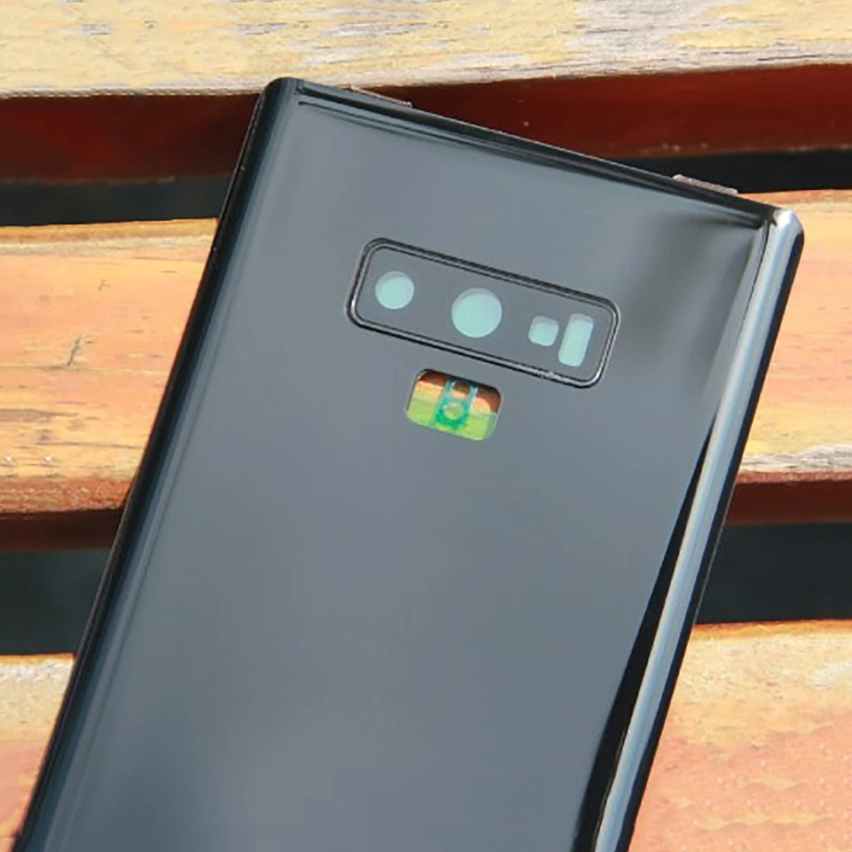 Cubierta trasera de batería de vidrio para Samsung Galaxy Note 9 N9600 SM-N9600 N960F hy Foto 3 de 4
