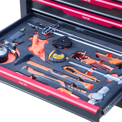 PT-351 Werkzeugset - robuster Aluminium Flightcase - All-In-One Set