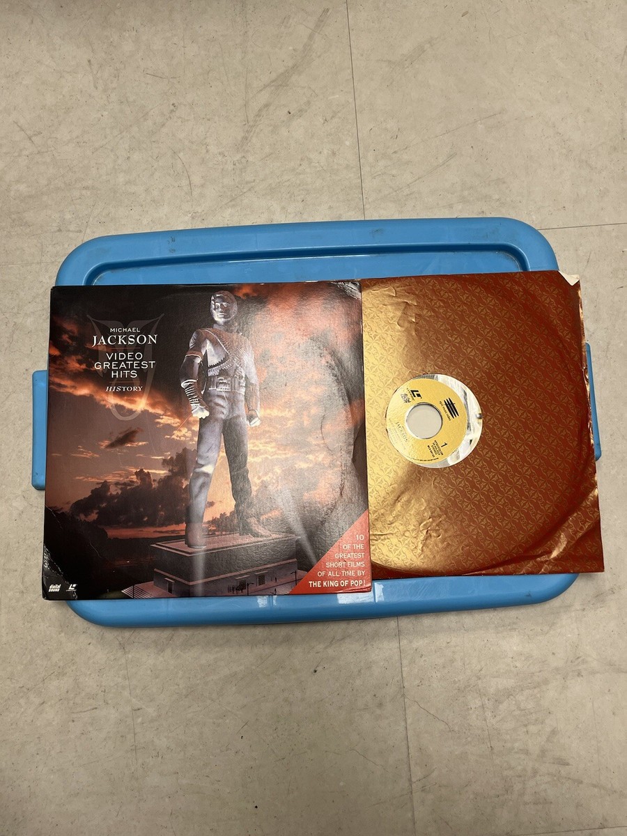 Michael Jackson Video Greatest Hits History ld Rare Limited | eBay