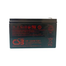 Brand New CSB HR1224WF2F1 12v 6.4Ah 24W SLA Battery Replaces BB CPS5.5-12