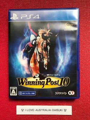 PS4 Winning Post 10 Koei Tecmo Horse Racing Simulation Game Sport NTSC-J Japan