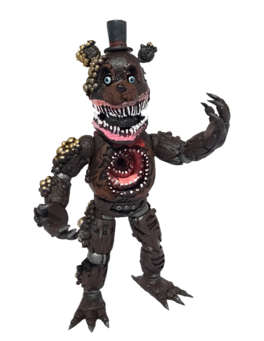 TOY FIGURE MEXICAN Five Nights at Freddy's TWISTED FREDDY COFFEE