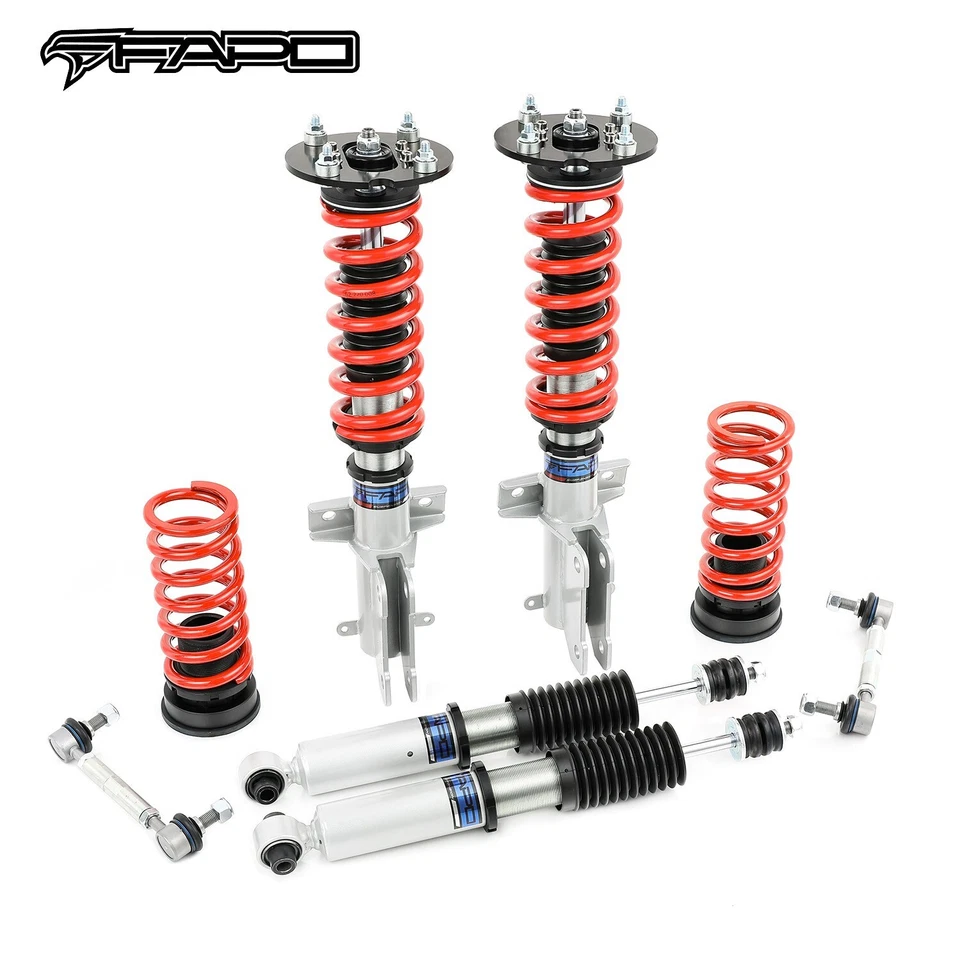 Kit de reducción de suspensión FAPO Coilovers para Mustang 2005 2006 2007 2008 2009-2014 Foto 2 de 4