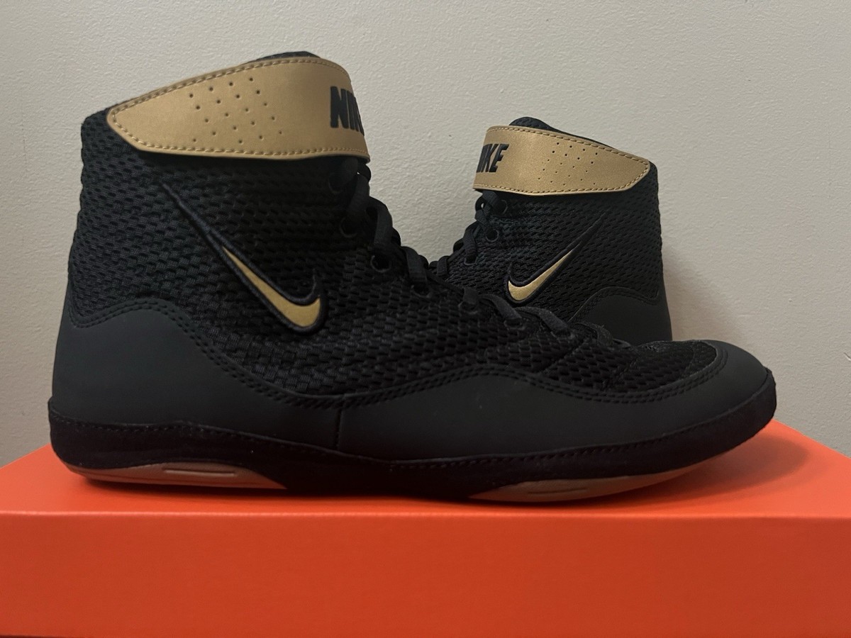 sal様 ww5/30AXT-225/FNY32/4 ラバー マット/配送料 Nike Inflict 3 Black Metallic Gold 325256-004 Wrestling Shoes | eBay