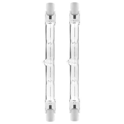 Modee R7s Halogen Stablampe 100W 900lm Warmweiß 230V 118mm Dimmbar 2 Stück