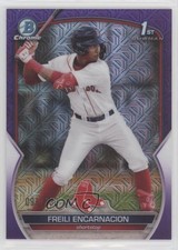 2023 Bowman Mega Box Purple Mojo Refractor /250 Freili Encarnacion #BCP-117 3ei