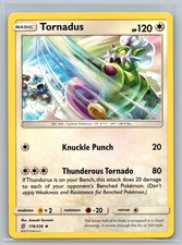 Tornadus 178/236 SM - Unified Minds Uncommon Pokemon Card NM