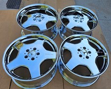18 Newly Chromed Oem Factory Mercedes Amg Wheels Rims S55 S420 S500 S550 Sl55