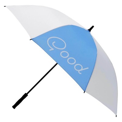 GoodGood Golf The Goodest Golf Umbrella White/Sky Blue NEW