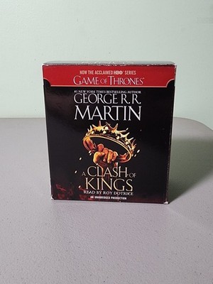 Game of Thrones: A Clash of Kings - George R. R. Martin (Audio book, 30 CDs) HBO