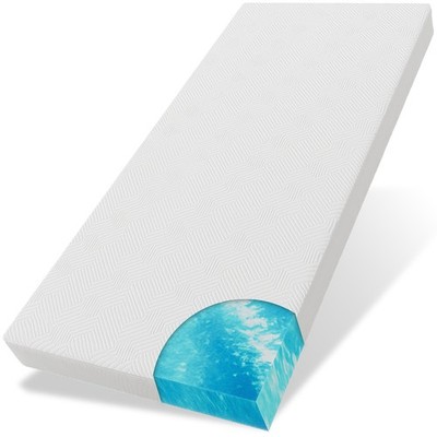 ELONEO Gel Topper, Matratzentopper aus Gel-Memory- Schaum, Höhe 5 cm