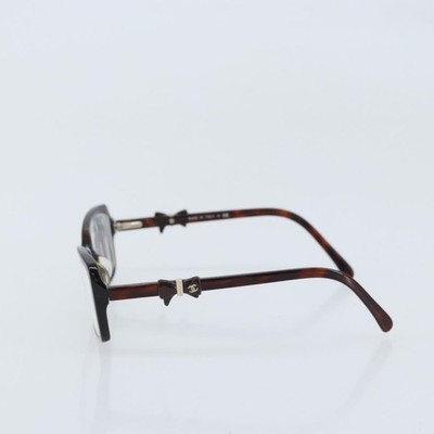 CHANEL Glasses metal Brown CC Auth BAZ296 | eBay display picture 2