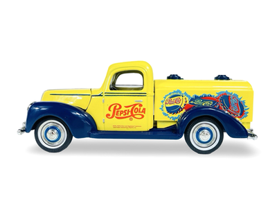35401 Golden Wheel PEPSI-COLA 1940 Ford Truck ~ 1:18 1997 Diecast