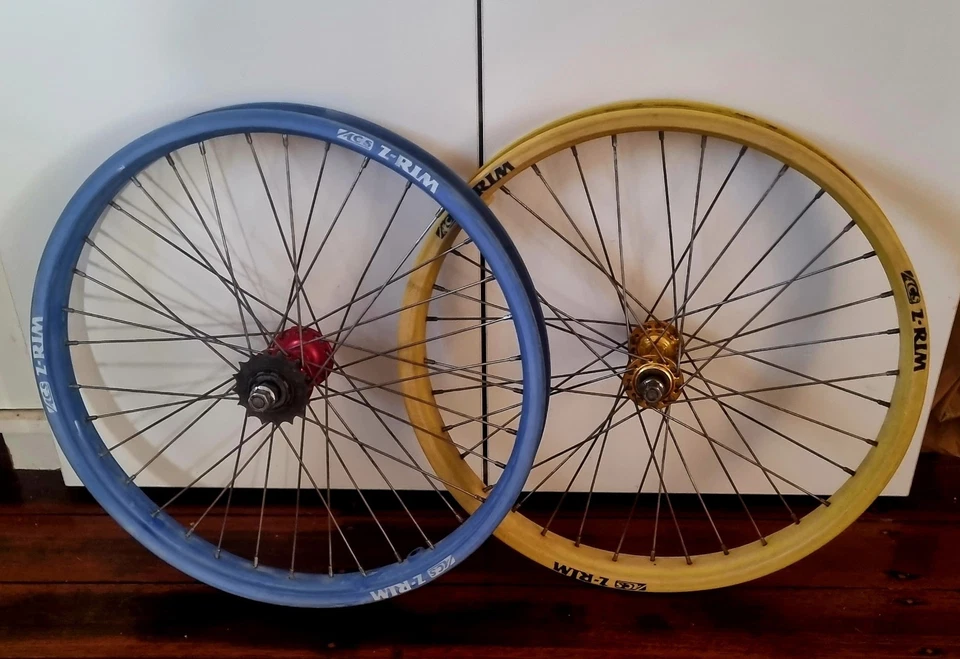 Conjunto de cubos ACS Z Rims BMX Shimano 1981.OG. - Imagem 3 de 4