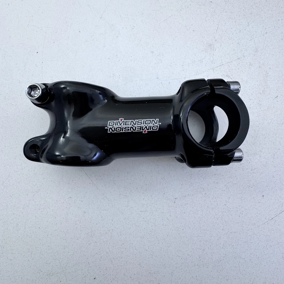 Dimension Threadless Stem 70mm 25.4 1 1/8 Steerer 83/97° Black 4 Bolt Alloy A19 - Image 2 of 4