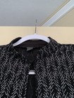 Dressbarn Black Knit Silver Sequins Tank Top Cardigan Blazer Set Party Event  L — photo 10