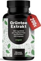 GrüNtee Extrakt - 200 Kapseln - 1333Mg Mit 667Mg Egcg - Vegan