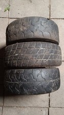 3x R14 60 part worn rally tyres