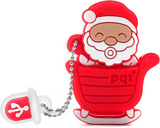 Borlterclamp Carino Chiavetta USB 32GB Babbo Natale Stili Pen Drive Regali Di Ca