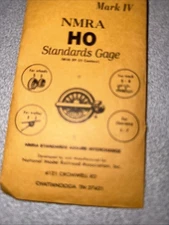 Mark IV HO Stardard Gage with RP-25 Contour With Instructions