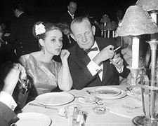 Helen Cherry, Trevor Howard 11x14 Photo candid 1960's at event