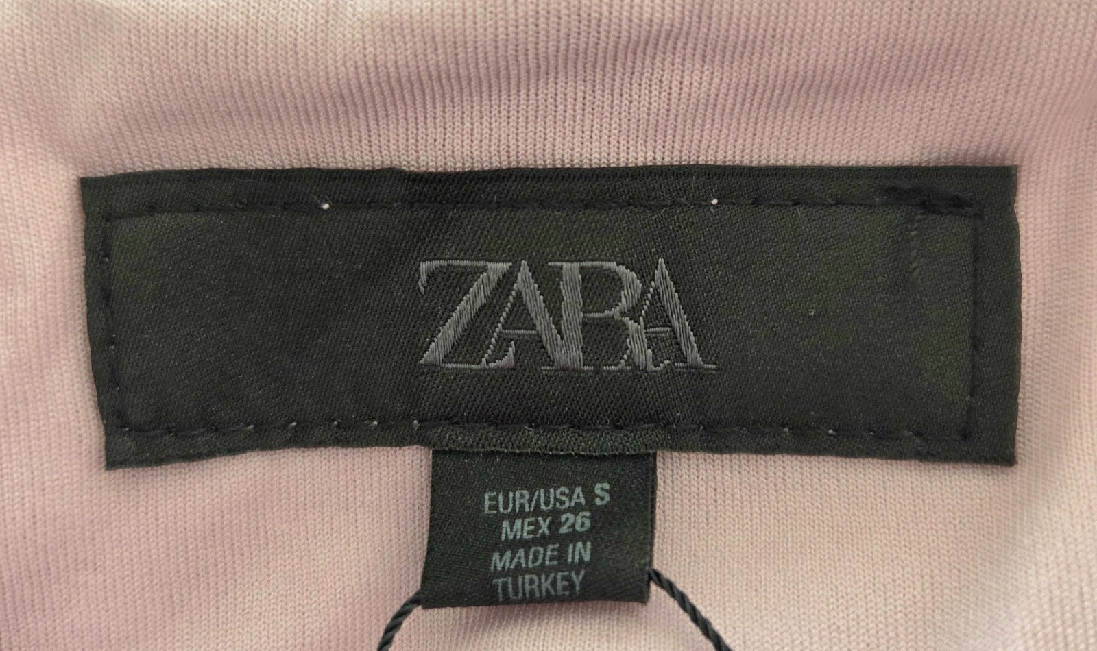 NWT ZARA PINK PLEATED  TIERED  COQUETTE MINI DRESS WOMEN'S SIZE S. thumbnail 4