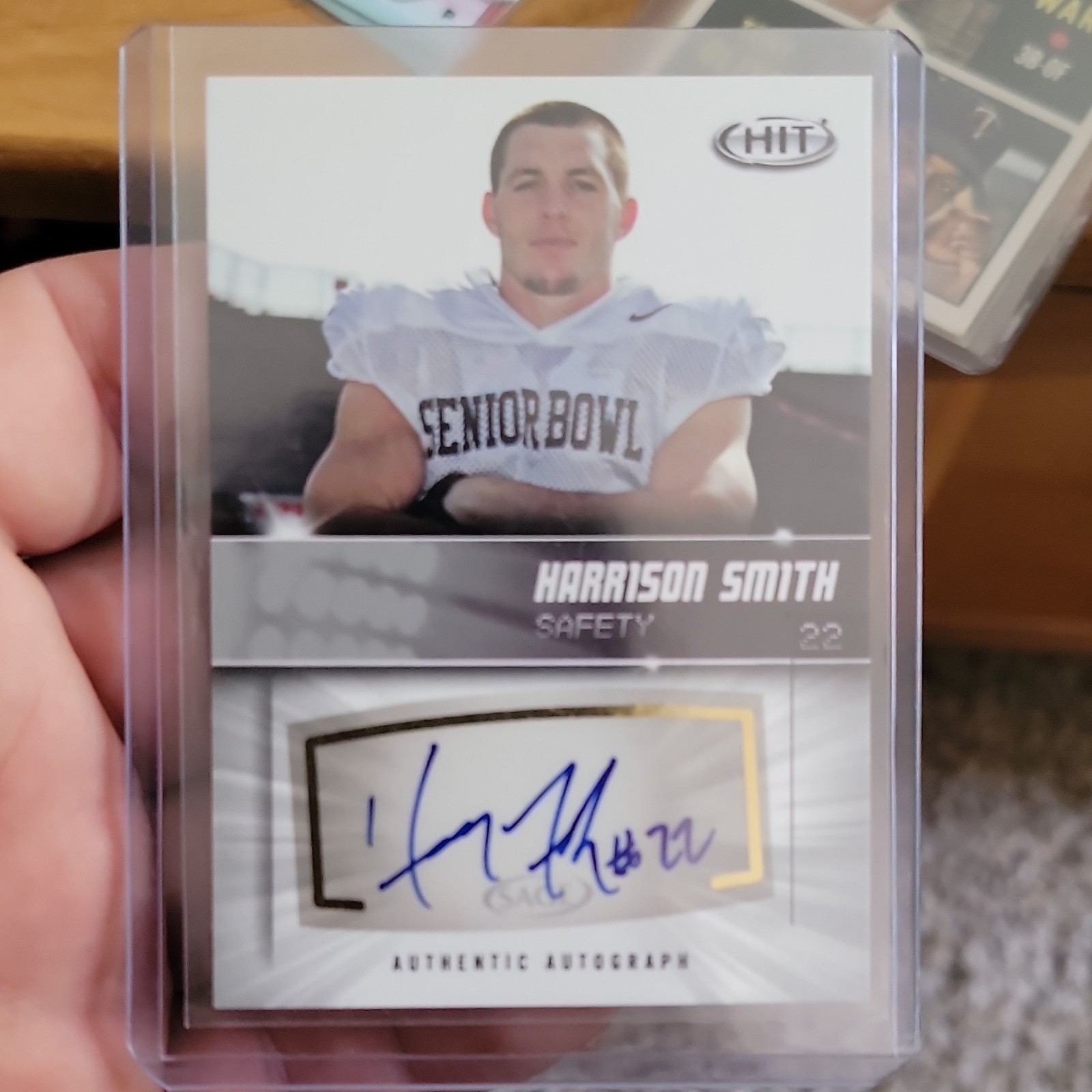 Harrison Smith SA-GE Hit Autographs #A38 Base