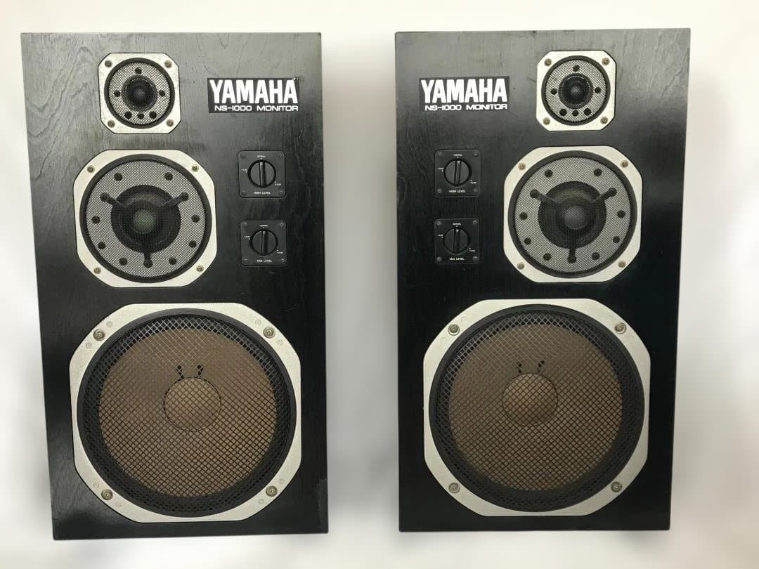 ②左(L)YAMAHA NS-1000 MONITOR スピーカー Yamaha NS-1000 Monitor Speaker Pair LR Audio System Vintage HiFi