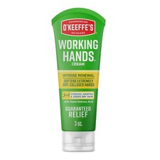 O'Keeffe's Working Hands Hand Cream, Relieves and Repairs Extremely Dry Hands, 3