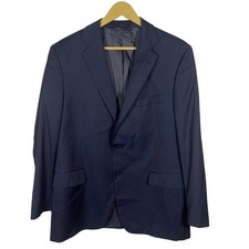 Blazer Traje Chaqueta Brooks Brothers 43R 1818 Madison Azul Marino Rayas Lana Italia