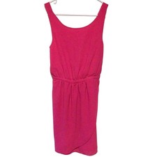 Forever 21 Bright Pink Sleeveless Summer Casual Dress Women’s Size Small