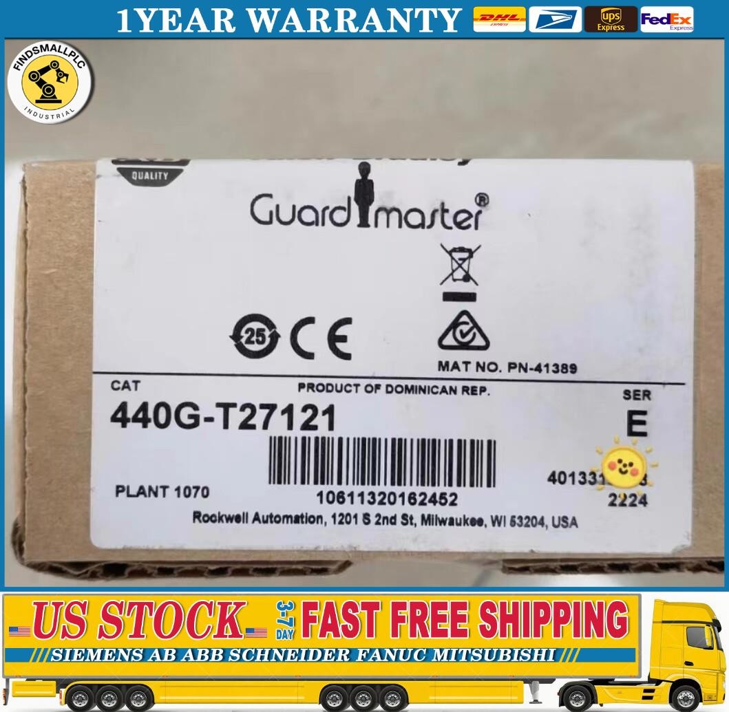 440G-T27121 Guardmaster Switch 24V AC/DC 440GT27121 NEW Allen-Bradley