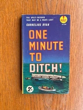 Cornelius Ryan One Minute to Ditch! 1st UK paperback ed Digit Books # D238 Good