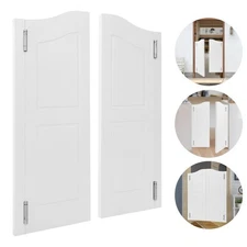 Partition Door, Solid Wood Door, Partition Door for Shop Entrance Partition